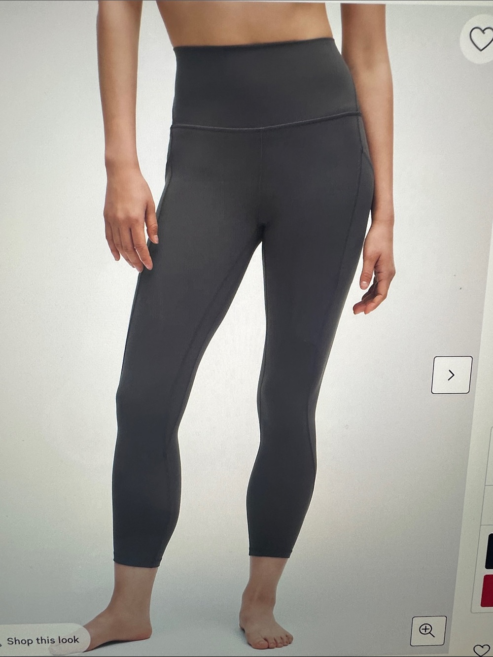 lululemon athletica Girls Burgundy High-Rise Leggings